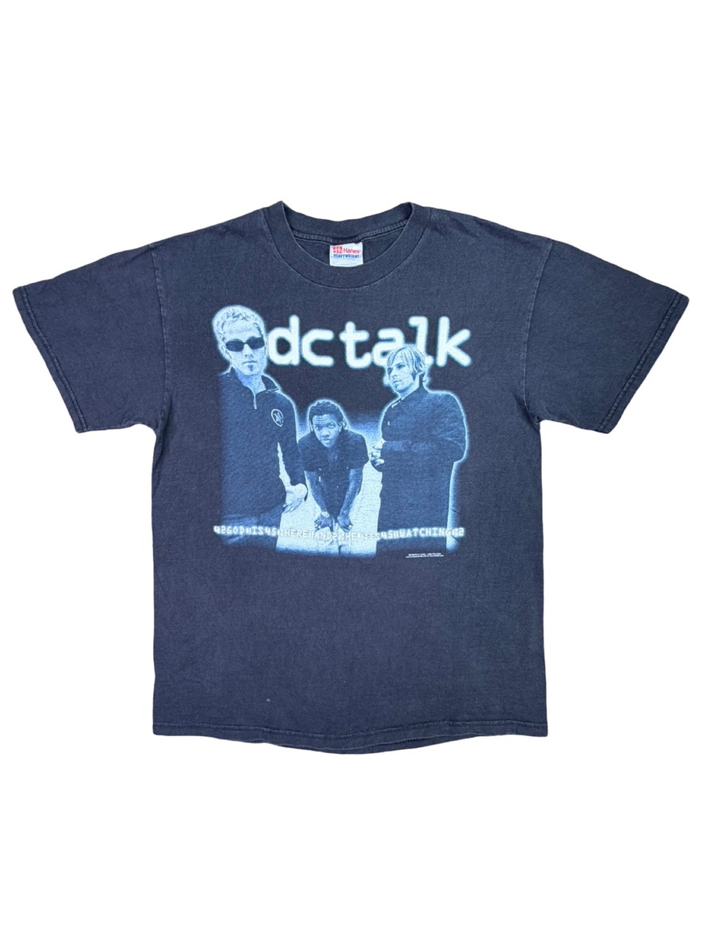 Vintage Hanes DC Talk 1999 SuperNatural Tour Crew Neck Tee - Size Medium